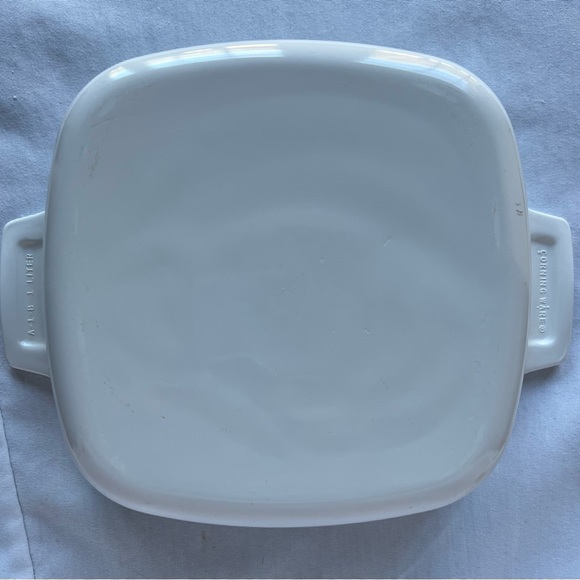 Corningware Pastel Bouquet 1 Liter Square Baking Casserole Serving Dish 1980s - Picture 10 of 13